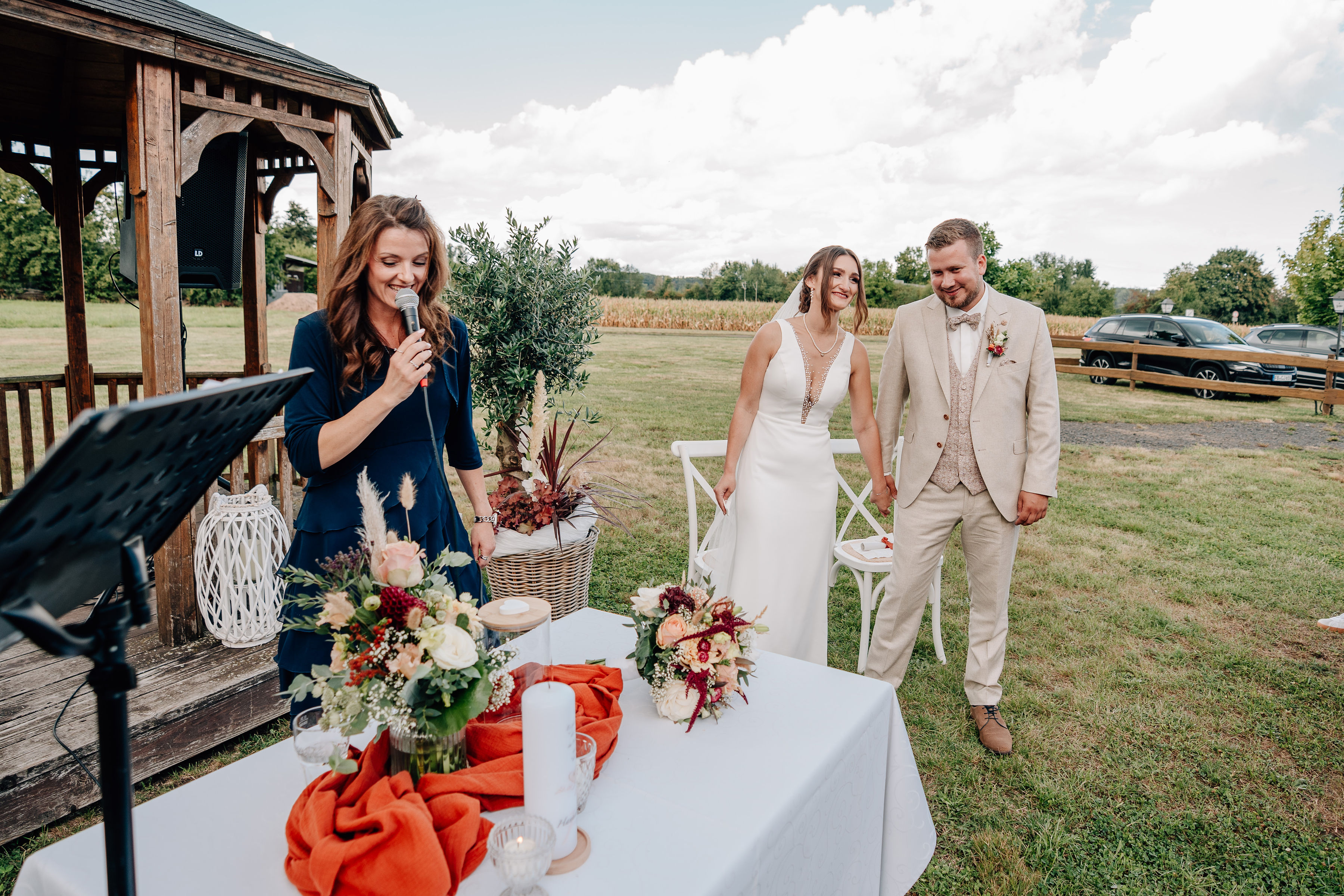 Hochzeitsmoment