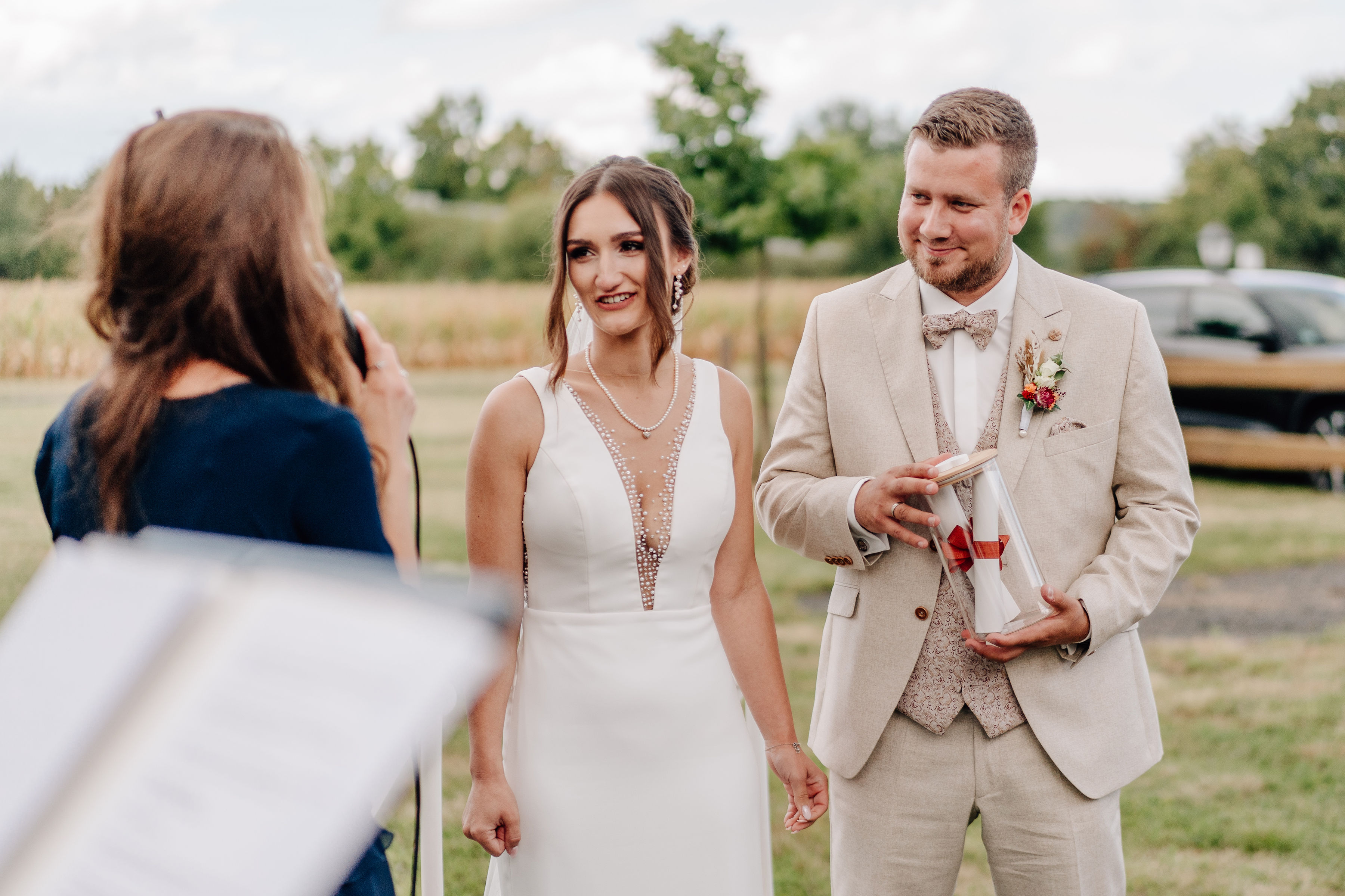 Hochzeitsmoment